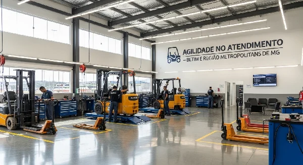 Manutenção de Empilhadeiras e Paleteiras em Betim – MG