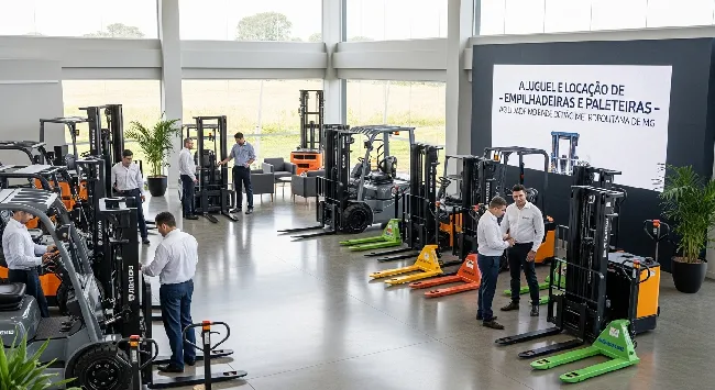 Região Atendida com Aluguel e Locação de Empilhadeiras